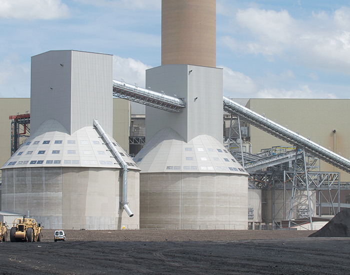 Drax Bio mass silos