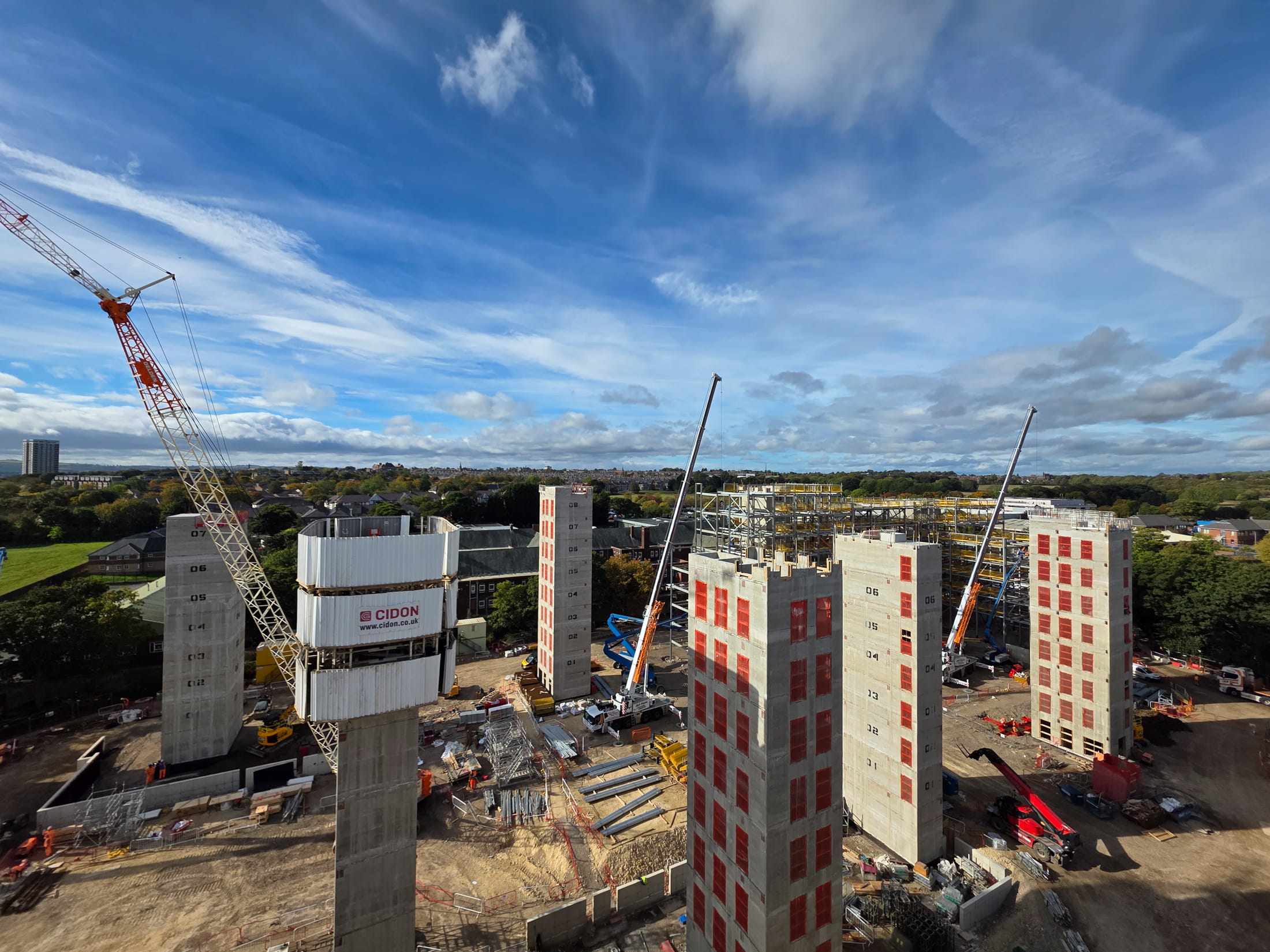 Castle Leazes Slipform Core 111901